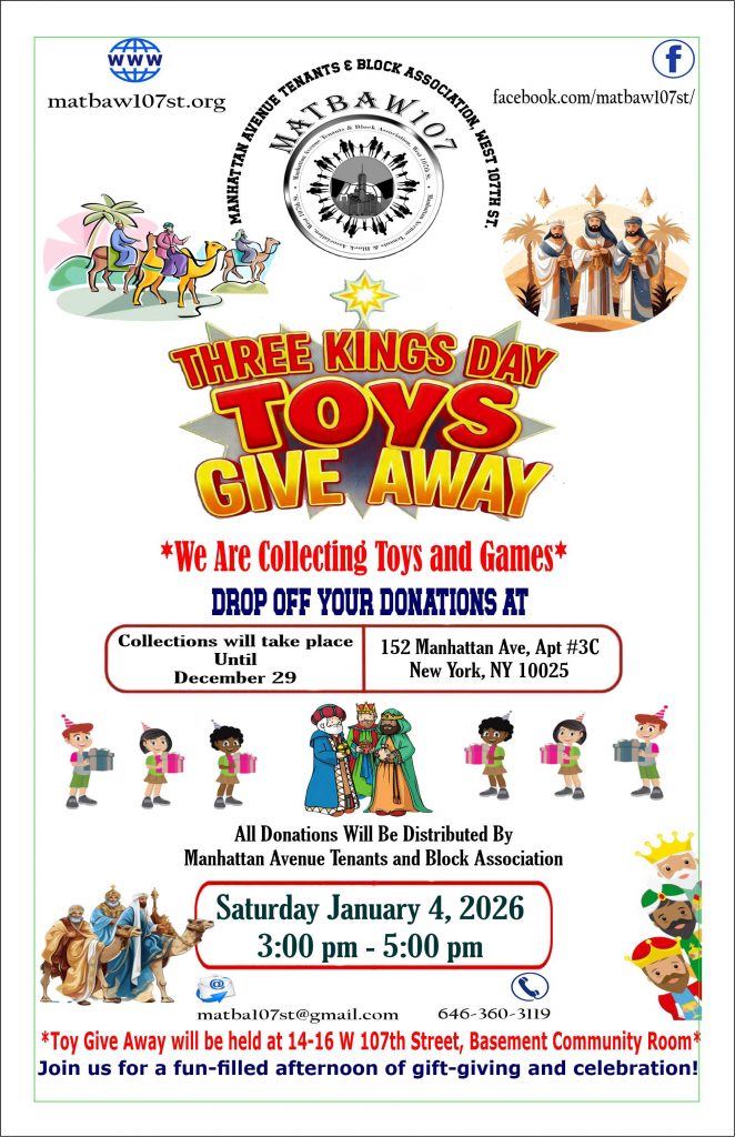 Three Kings Day Toy's Give Away Celebration